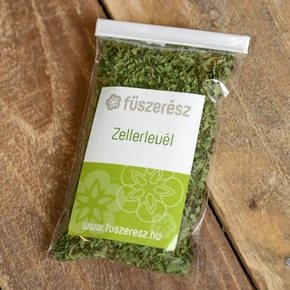 ZELLERLEVÉL morzsolt